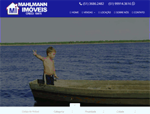 Tablet Screenshot of mahlmannimoveis.com.br